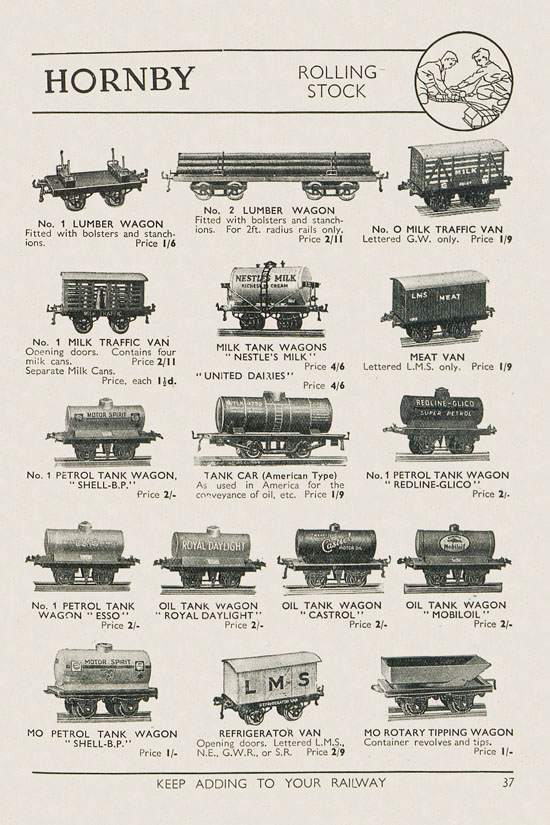 Seite 39 Meccano Products catalogue 1937
