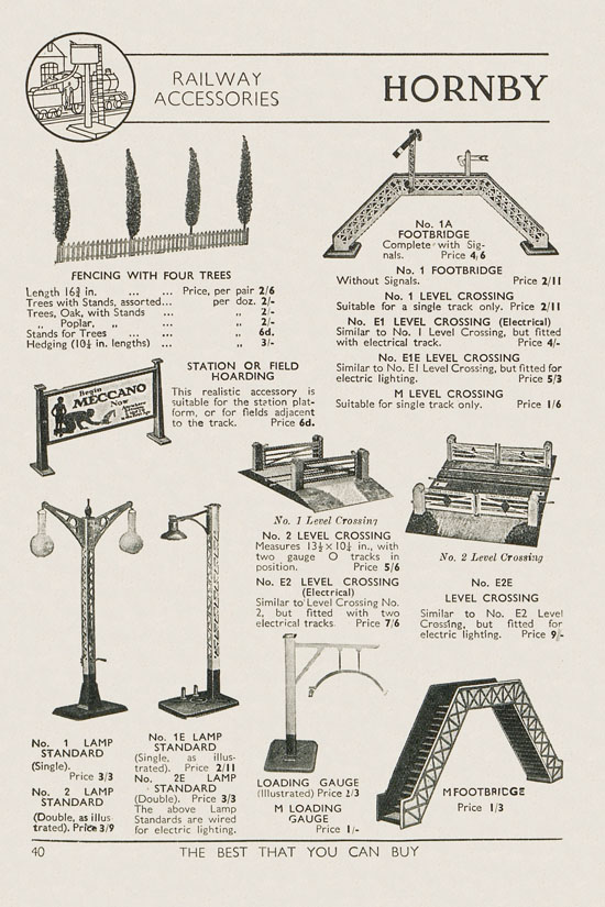 Seite 42 Meccano Products catalogue 1937