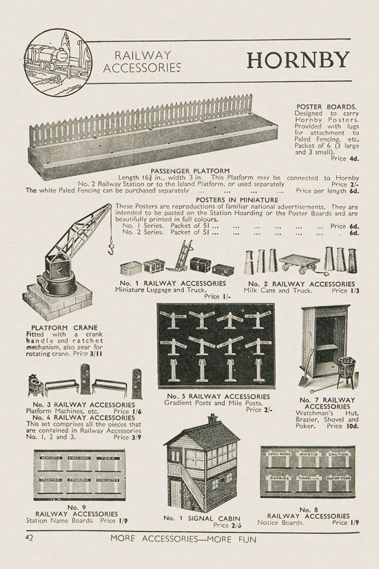 Seite 44 Meccano Products catalogue 1937