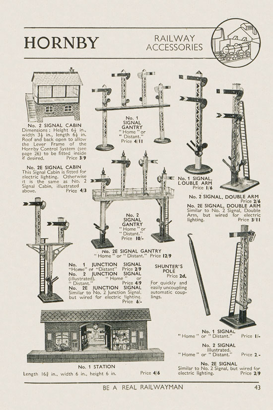 Meccano Products catalogue 1937