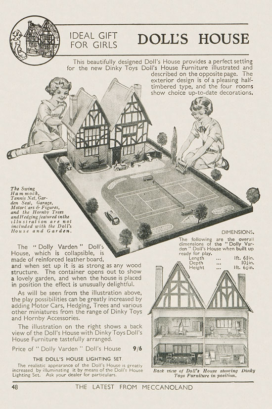 Seite 50 Meccano Products catalogue 1937