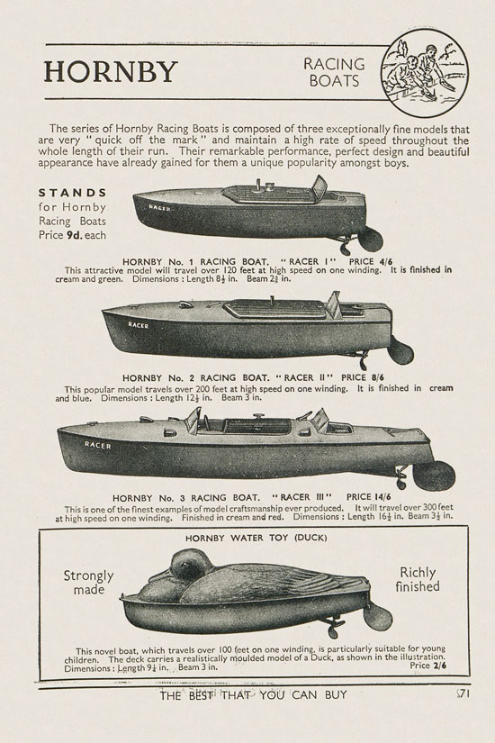 Meccano Products catalogue 1937