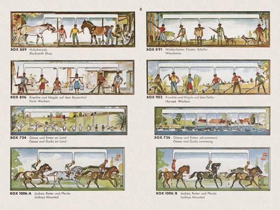 Seite 4 Walter Merten H0-Figuren Katalog 1959