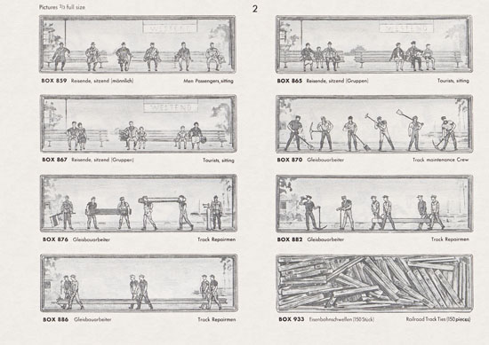 Seite 3 Walter Merten H0-Figuren 1960