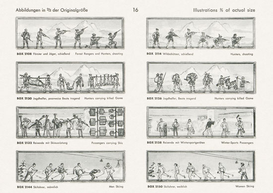 Seite 17 Walter Merten H0 TT und N Figuren Katalog 1966