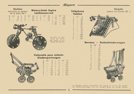 Gebr. Staiger Mignon Anleitungsbuch 1950