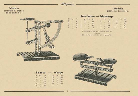 Gebr. Staiger Mignon Anleitungsbuch 1950