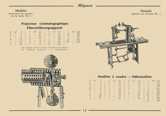 Gebr. Staiger Mignon Anleitungsbuch 1950