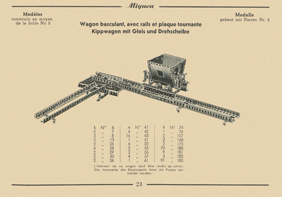 Gebr. Staiger Mignon Anleitungsbuch 1950