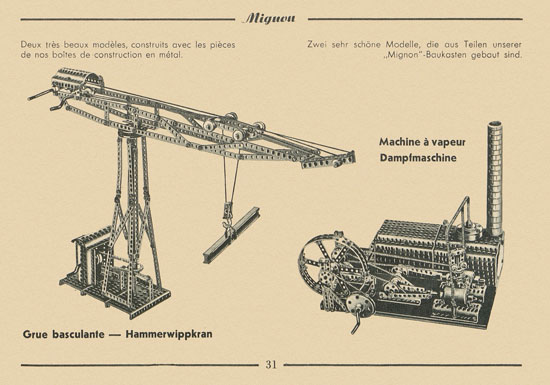 Gebr. Staiger Mignon Anleitungsbuch 1950