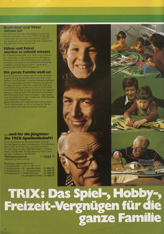 Minitrix Katalog 1975-1976