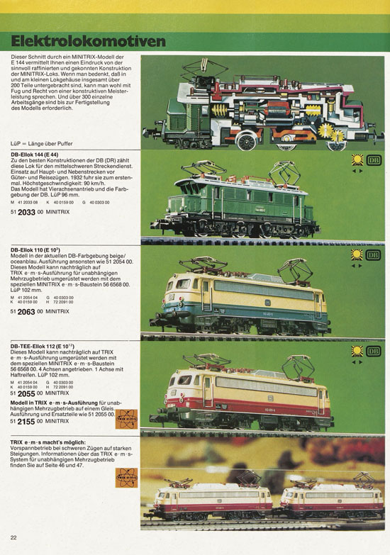 Minitrix Katalog 1978-1979