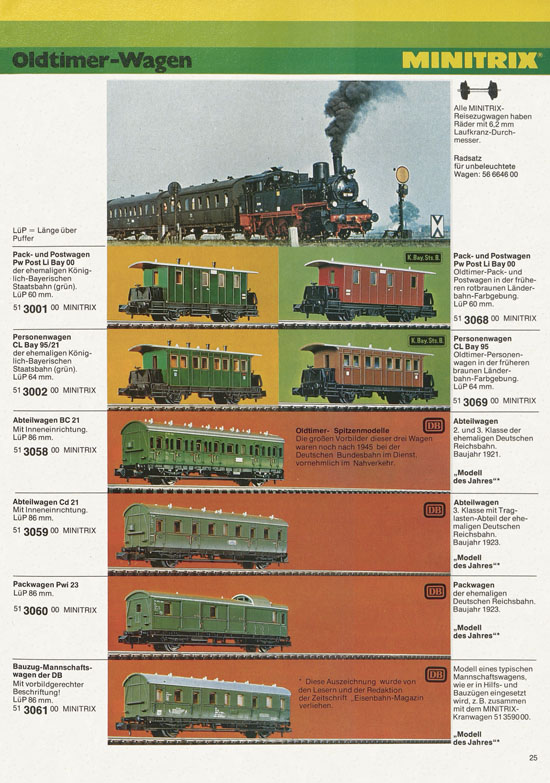 Minitrix Katalog 1978-1979