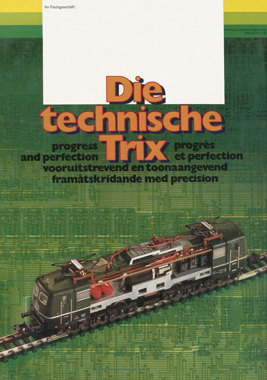 Minitrix Katalog 1978-1979