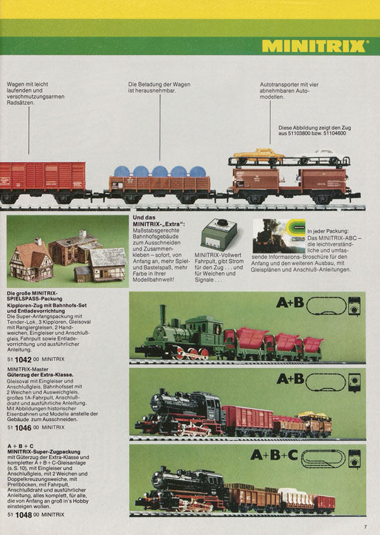 Minitrix Katalog 1979-1980