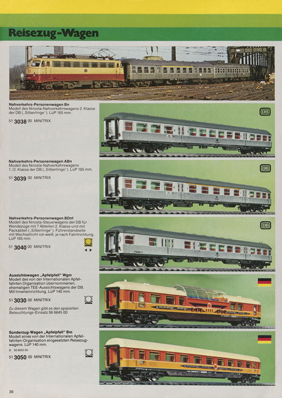 Minitrix Katalog 1979-1980