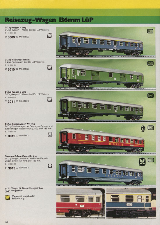 Minitrix Katalog 1979-1980