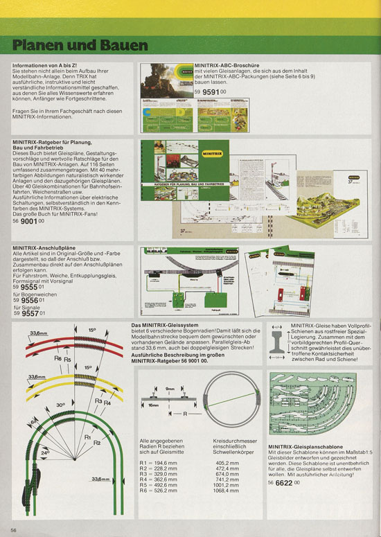 Minitrix Katalog 1979-1980