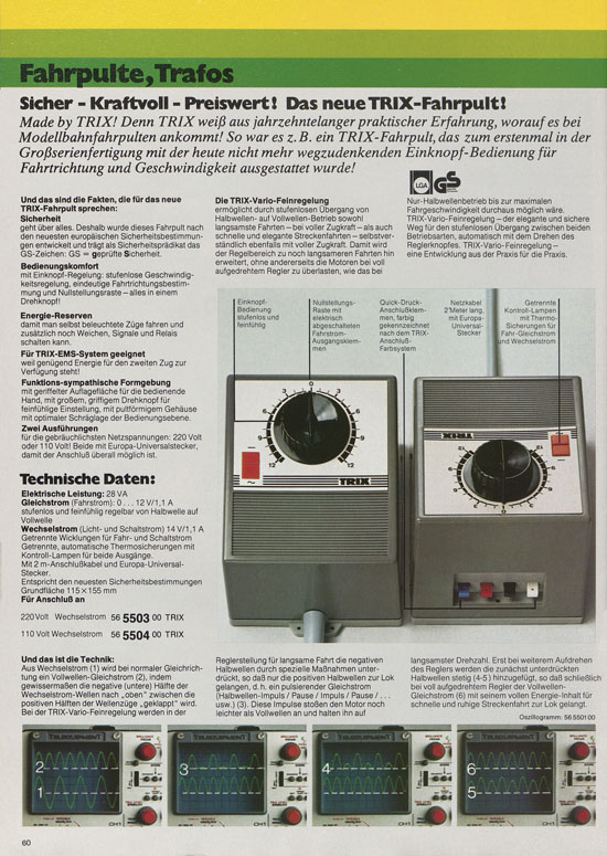 Minitrix Katalog 1979-1980