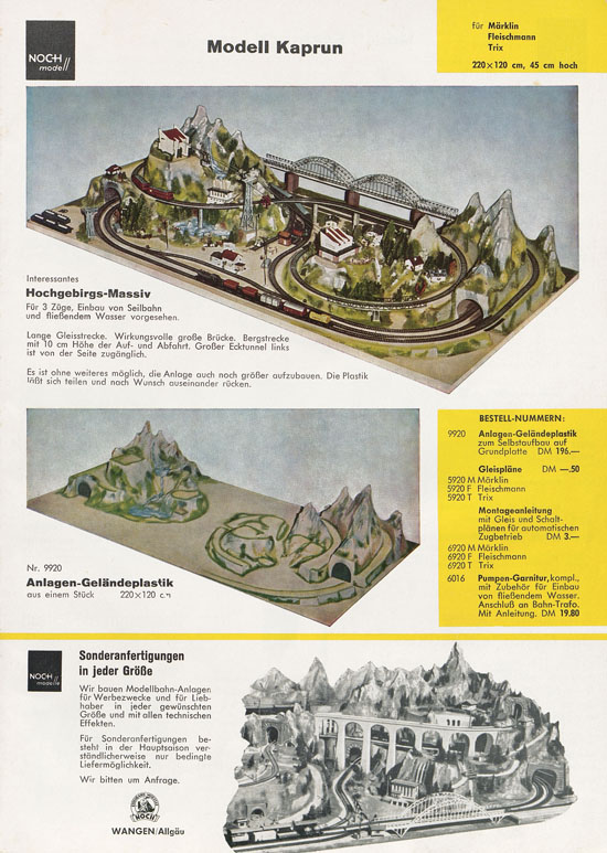 Seite 3 NOCH Katalog 1964