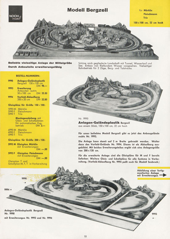 Seite 10 NOCH Katalog 1964
