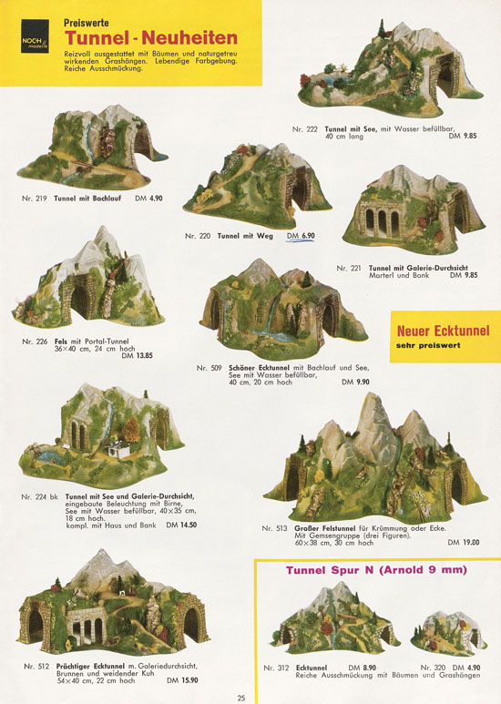 Seite 25 NOCH Katalog 1964