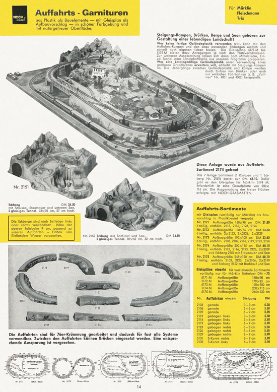 Seite 14 NOCH Katalog 1965-1966