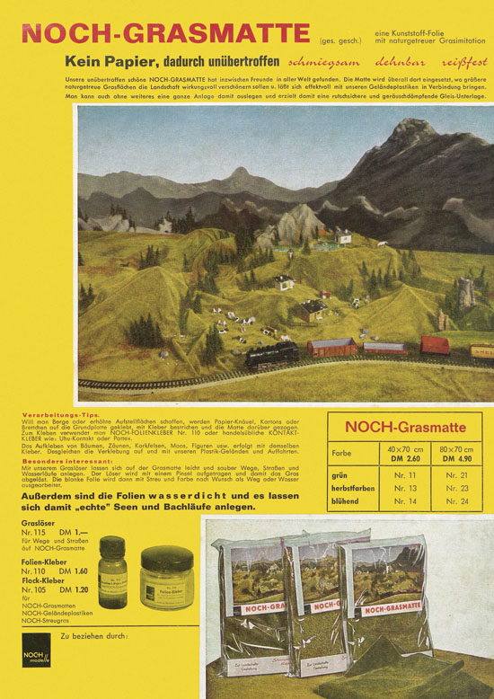 Seite 28 NOCH Katalog 1965-1966
