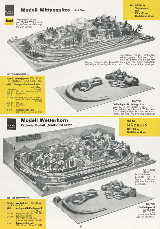 NOCH Katalog 1968-1969