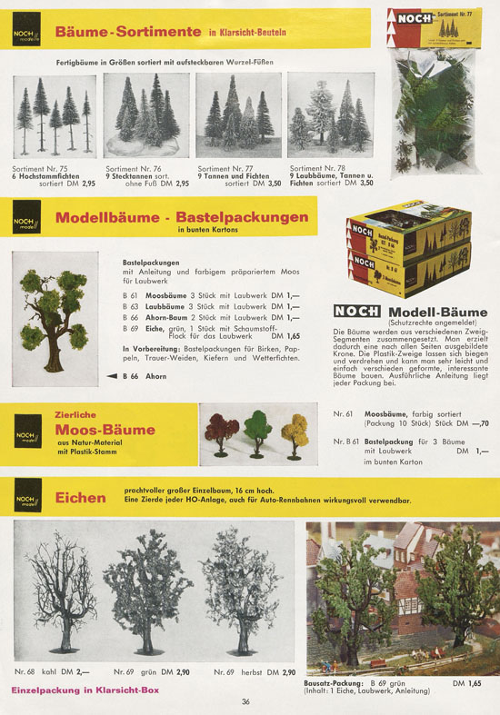 NOCH Katalog 1968-1969