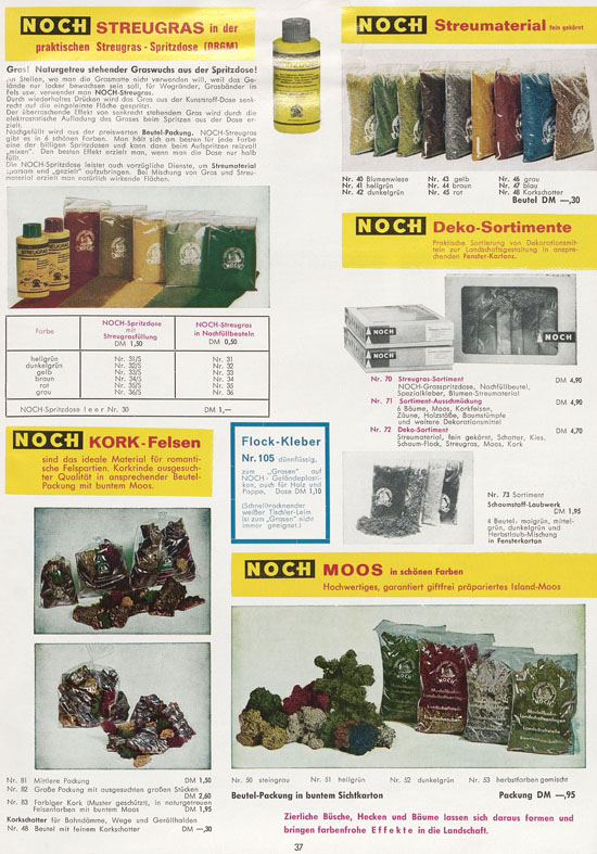 NOCH Katalog 1968-1969