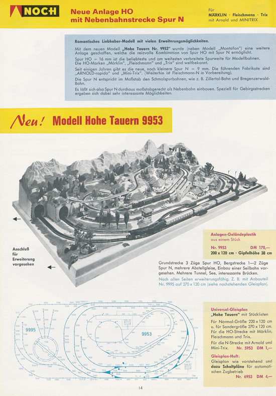 NOCH Katalog 1969-1970