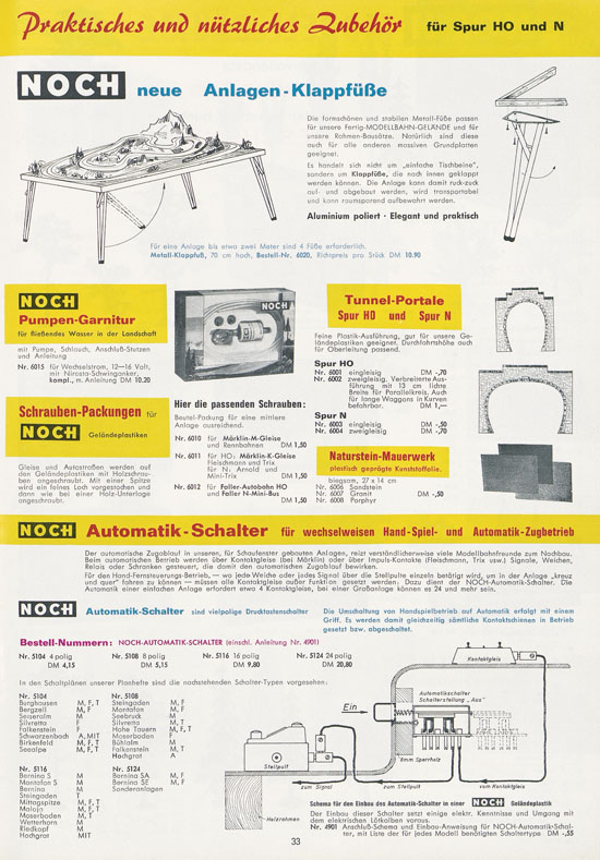 NOCH Katalog 1969-1970