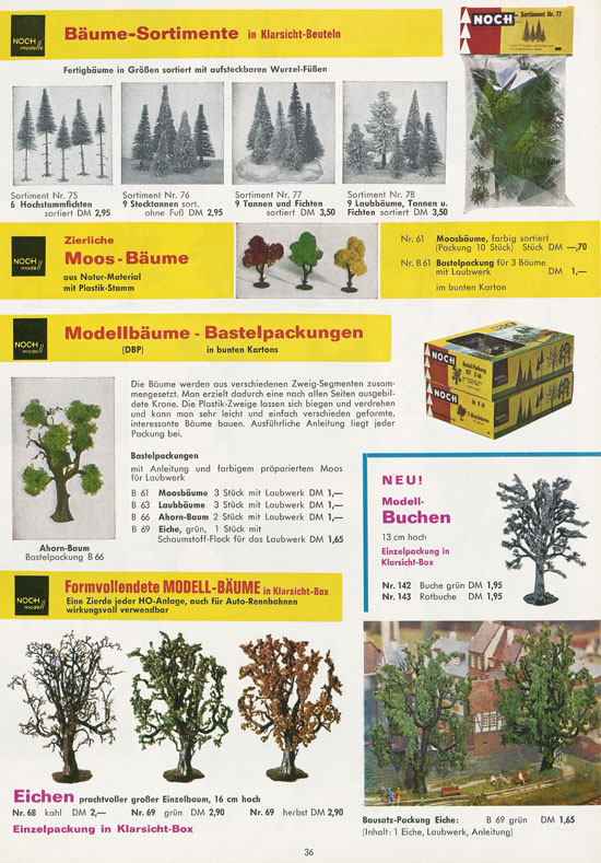 NOCH Katalog 1969-1970