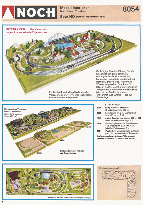 Seite 6 NOCH Katalog 1972