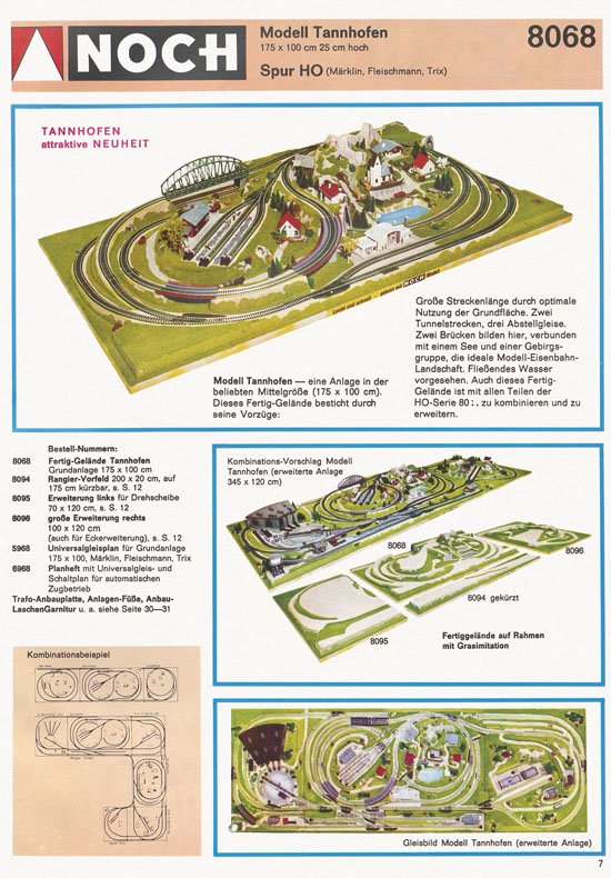 Seite 7 NOCH Katalog 1972