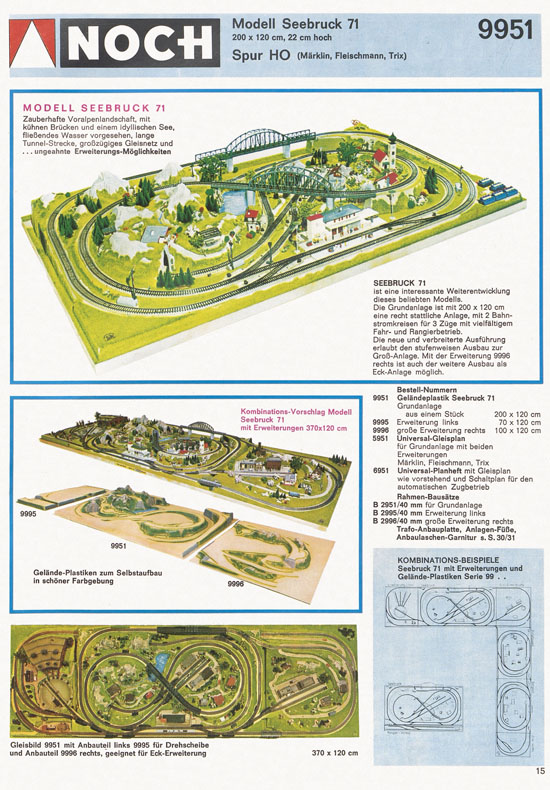 Seite 15 NOCH Katalog 1972