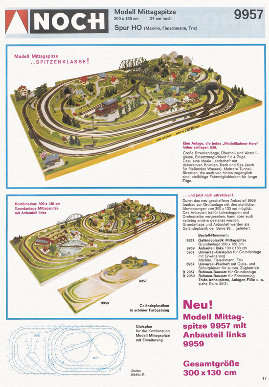 Seite 17 NOCH Katalog 1972