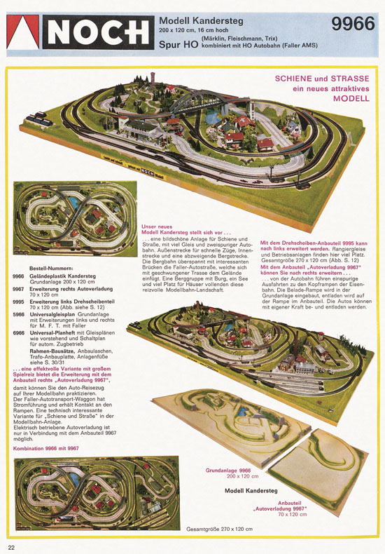 Seite 22 NOCH Katalog 1972
