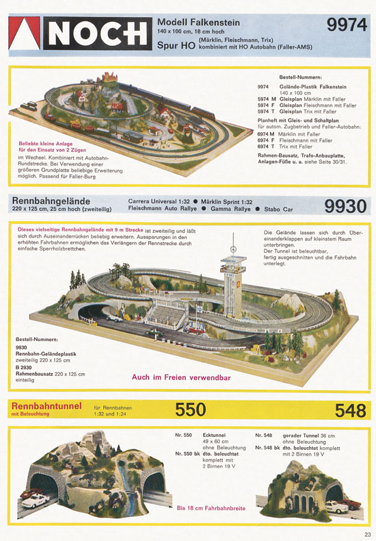 Seite 23 NOCH Katalog 1972
