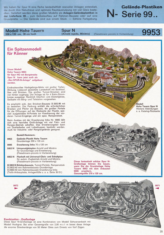 Seite 25 NOCH Katalog 1972
