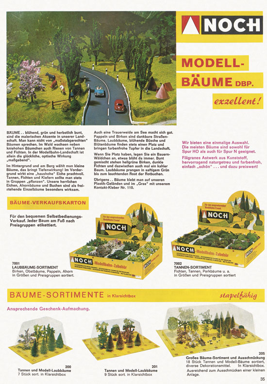 Seite 35 NOCH Katalog 1972