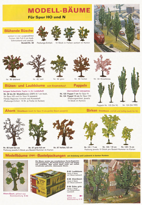 Seite 37 NOCH Katalog 1972