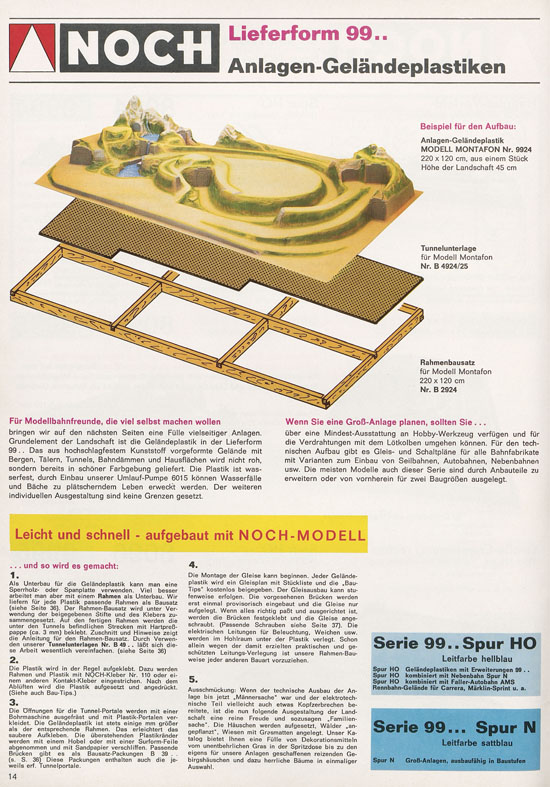 Seite 14 NOCH Katalog 1973