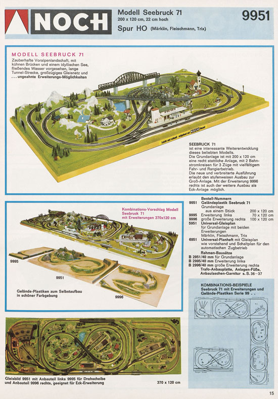 Seite 15 NOCH Katalog 1973
