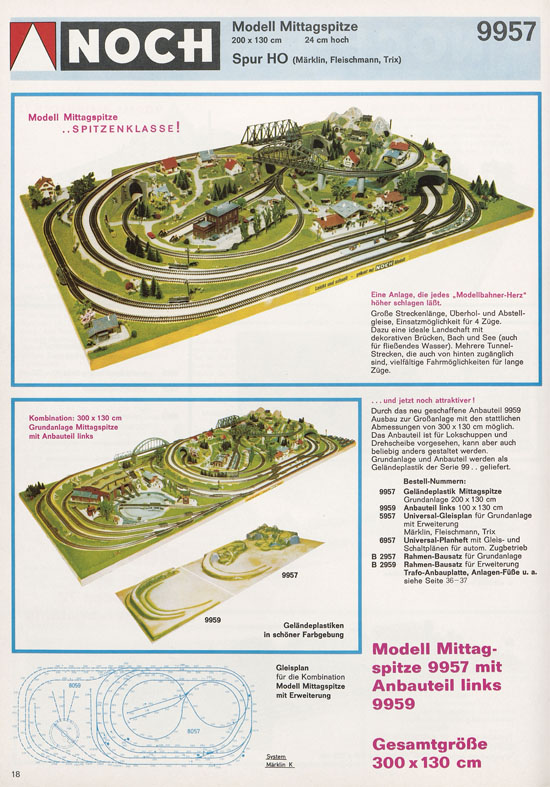Seite 18 NOCH Katalog 1973