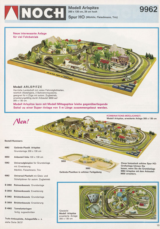 Seite 19 NOCH Katalog 1973