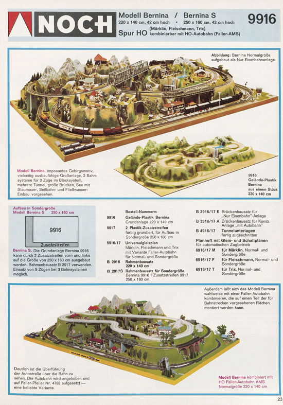 Seite 23 NOCH Katalog 1973