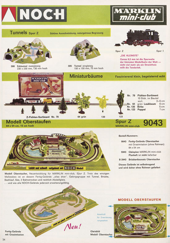 Seite 34 NOCH Katalog 1973