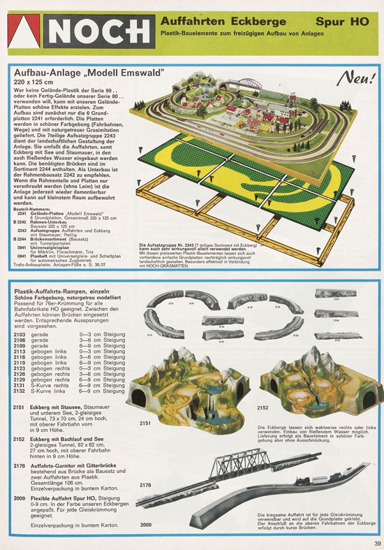 Seite 39 NOCH Katalog 1973